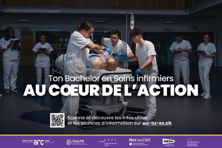 Campagne de valorisation du Bachelor en soins infirmiers