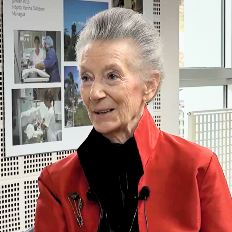 Professeure Jacqueline Fawcett à La Source Professeure Jacqueline Fawcett