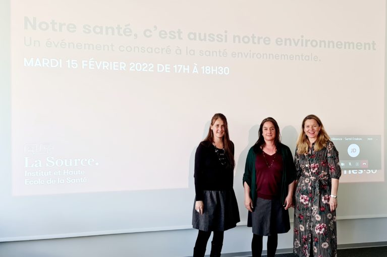 Retour sur la conférence «Notre santé, c’est aussi notre environnement»