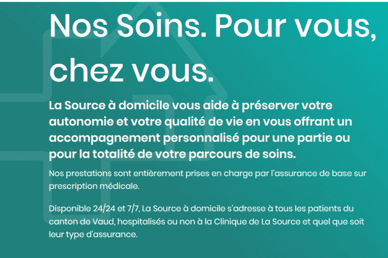 La Source désormais à domicile