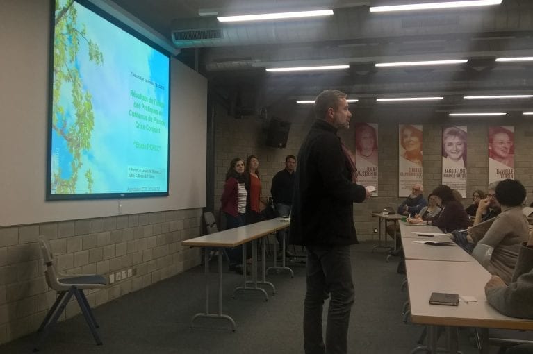 Présentation de l’étude des pratiques et contenus sur le plan de crise conjoint (PCPCC)